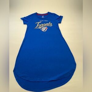 MLB Toronto Blue Jays Royal Blue Nightshirt Ladies Size M